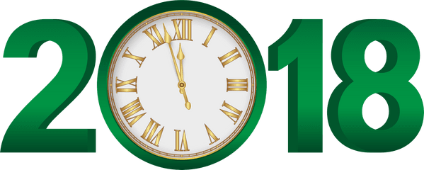 Clock Transparent Background Clipart - 2018 Png Clock