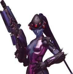 Overwatch Reaper Png - Widowmaker Render