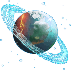 Pixel Planet Gif 5 Images Download - Planet Gif No Background Png