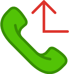 Phone Call Outline Vector Svg Icon - Png Repo Free Png Icons Telephone Emoji