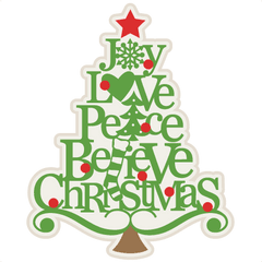 Christmas Tree Clipart Cute - Tree Cute Christmas Clipart Png