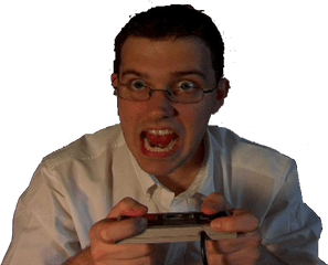 Download Angry Video Game Nerd James Rolfe Top Gun Chin - Angry Video Game Nerd Png