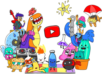 Dance Doodle With Youtube Kids - Transparent Youtube Kids Logo Png