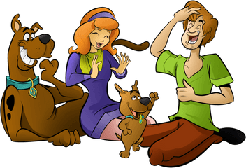 Scooby Doo - Shaggy And Scooby Art Png