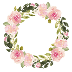 Download Floral Garland Png - Watercolor Flower Wreath Png Free Watercolor Floral Wreath