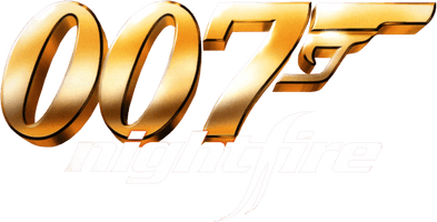 Gold Nightfire James 007 Goldeneye Text Bond - Free PNG