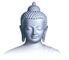 Pic Vector Buddha Face HD Image Free - Free PNG