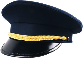 Lackschirm Pilot Hat Png - Transparent Pilot Cap Png