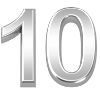 10 Number Download HQ - Free PNG