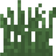 Long Grass - Minecraft Tall Grass Png