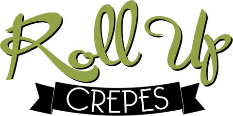 Roll Up Crepe Instagram Clipart - Roll Up Crepes Logo Png