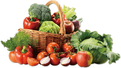 Organic Food Vegetarian Cuisine - Fruit And Vegetable Png