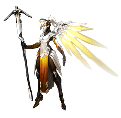 Download Mercy - Mercy Overwatch Png