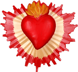 Pink Pampas - Heart Png