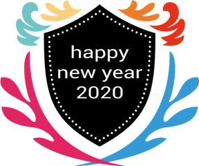 Logo Emblem Font For Happy 2020 Song Hq - Emblem Png