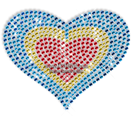 Download Glowing Heart Pattern Iron - Top One Pot Png