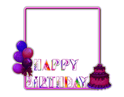 Frame Birthday HD Image Free - Free PNG