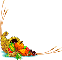 Cornucopia Harvest Thanksgiving - Cornucopia Png