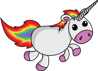 Download Unicorn Png Free For - Cartoon Unicorn Transparent Background