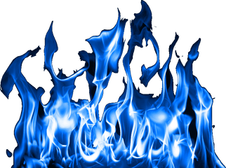 Blue Fire - Transparent Fire Blue Png