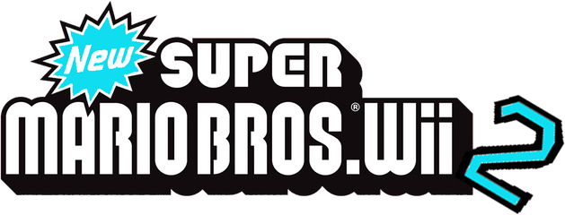 New Super Mario Bros Wii Wiki - New Super Mario Bros Wii 2 Logo Png