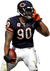 Download Chicago Bears Players Png - Julius Peppers Chicago Bears