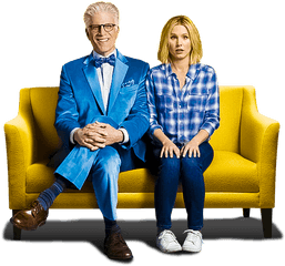 Download You Need To Be Watching The Good Place - Place Good Good Place Transparent Background Png