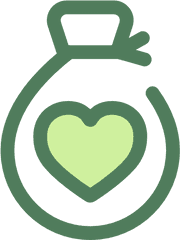 Heart Miscellaneous Money Donation - Donation Icon Png