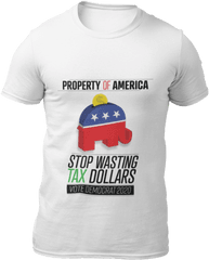 Stop Wasting Tax Dollars U2014 Property Of America Png