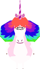 Club Penguin Rainbow Unicorn Png Image - Unicorn