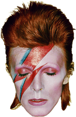 Davidbowie Ziggystardust Sticker - David Bowie Aladdin Sane Png