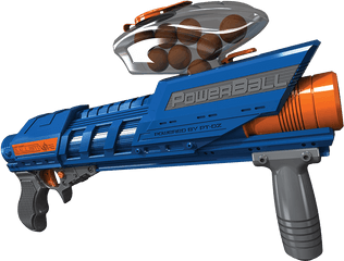 Nerf War Party Gun - Airballingla Dart Zone Powerball Harga Png