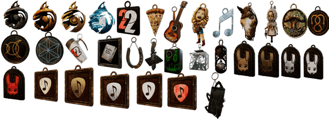 Dead - Dead By Daylight Charms Png