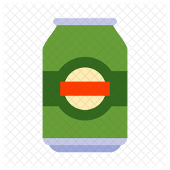 Beer Can Icon Of Flat Style - Beer Can Bottle Icon Png