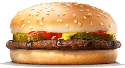 Whopper Hamburger Cheeseburger Big King - Burger King Hamburger Png