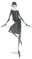 Fashion Illustration Drawing Design Chanel Women - Free PNG