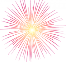 Pink Fireworks Vector PNG Image High Quality