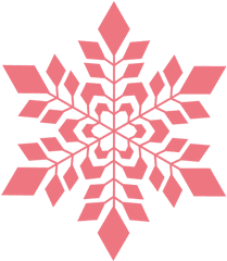 Download Hd Pink Snowflake Png - Blue Snowflake Png