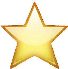 Star Emoji Tumblr Png Image - Png Star Emoji