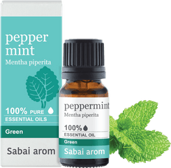 Pure Essential Oil 10 Ml - Sabai Arom Peppermint Png