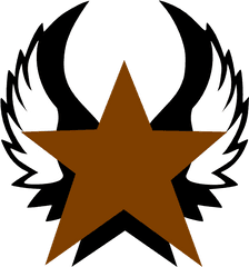 Gold Star - Clip Art Png