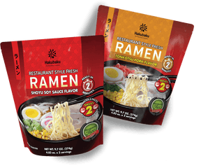 Hakubaku Fresh Ramen Noodles - Hakubaku Ramen Png