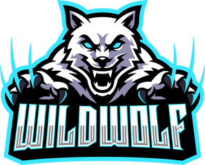 Wild Wolf Esport Mascot Logo Design By - Wolf Esport Logo Png