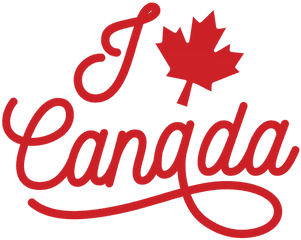 I Canada Maple Leaf Badge Sticker - Logo Canada Maple Leaf Png