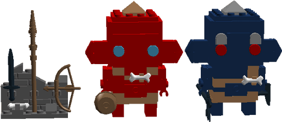 Download Legend Of Zelda Bokoblin Brickheadz - Lego Ideas Fictional Character Png