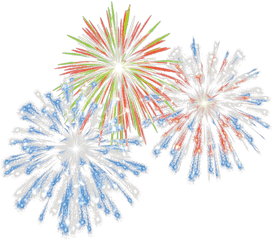 Free Firework Transparent Background - Transparent Background Fireworks Png