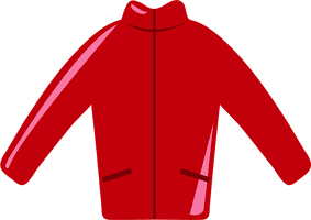 Jacket Vector Red Free Download PNG HD