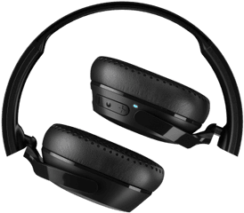 Skullcandy Riff Wireless - Skullcandy Riff S5pxw L003 Wireless Bluetooth Headphones Black Png