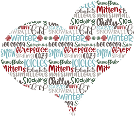 Winter Heart Png Free Stock Photo - Lovely