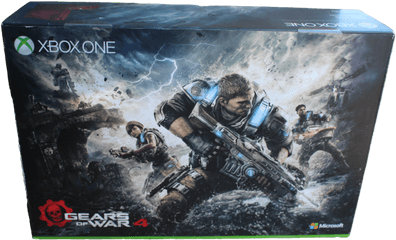 Xbox One S 23n - 00001 2tb Limited Edition Console With Gears Of War 4 Gears Of War Png